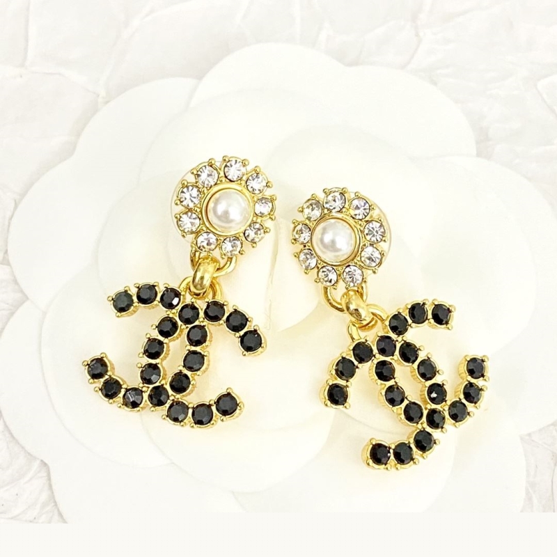 Ch*el earrings